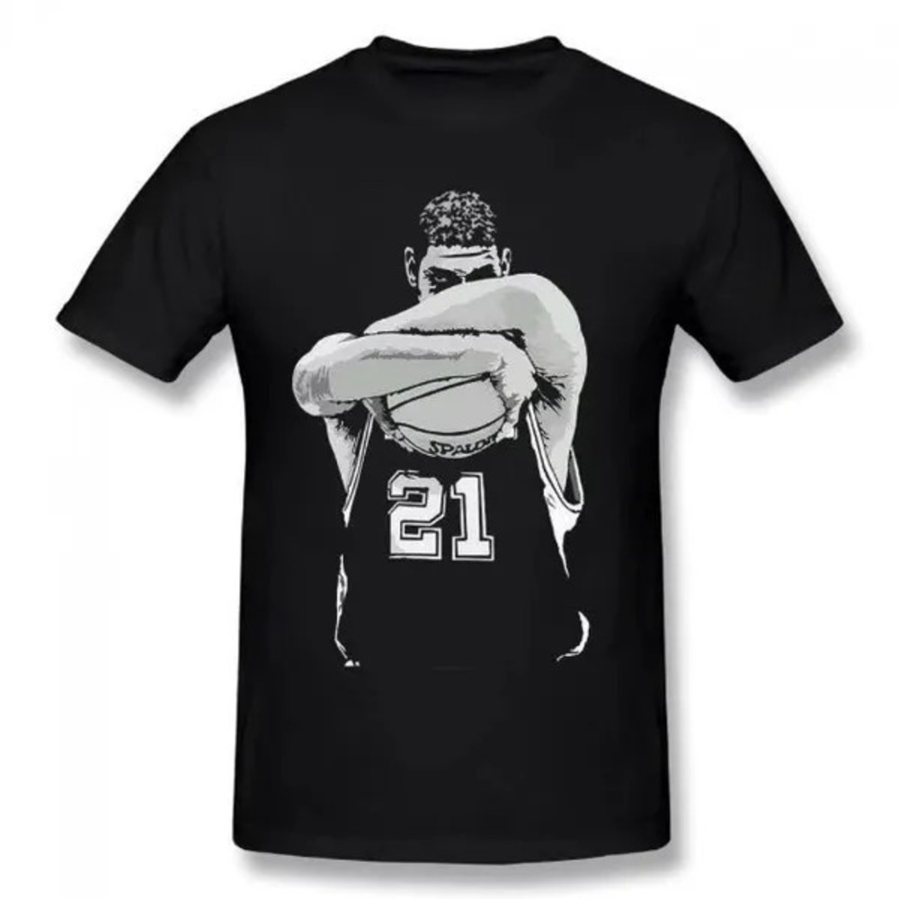 Tim Duncan Spurs Summer Basic Casual Unisex T-Shirt Gift For Fan